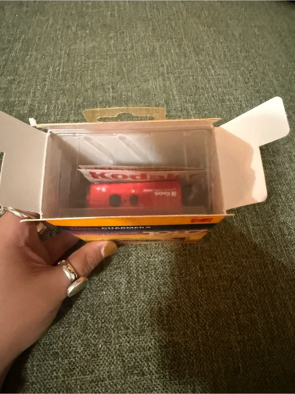 Kodak Charmera Keychain Digital Camera - red